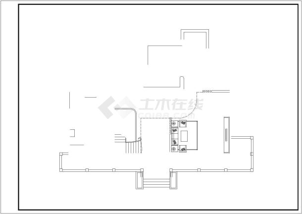 大型别墅全套建筑设计施工图-图二