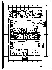 某市三层药厂改造工程电气施工cad图(含插座，照明设计)-图二