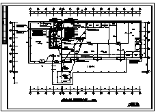 某市二层汽车展厅及维修车间电施cad图(含动力，照明，防雷及接地设计)-图二