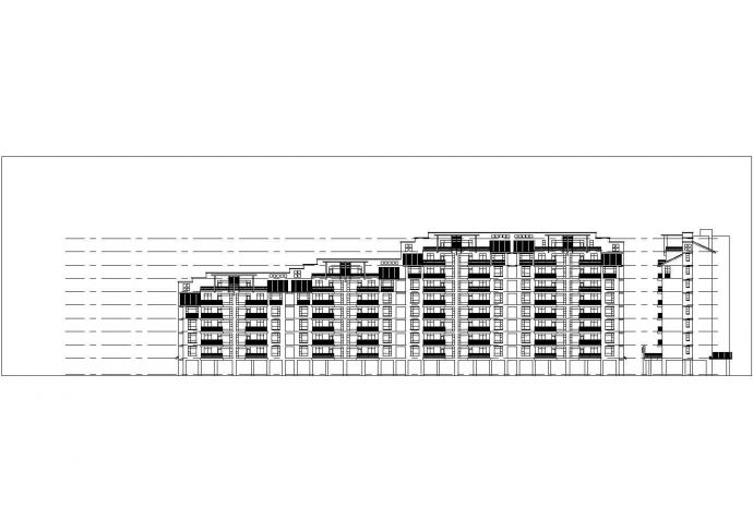 南京市江南雅苑花园小区总平面规划设计CAD图纸（含单体建筑图）_图1