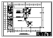 某二层食品加工车间电气施工cad图(含动力，照明系统设计)-图一