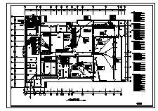 某二层食品加工车间电气施工cad图(含动力，照明系统设计)-图二