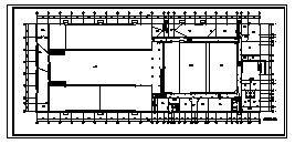 某市二层液体奶车间电气施工cad图(含照明，综合布线系统设计)-图一