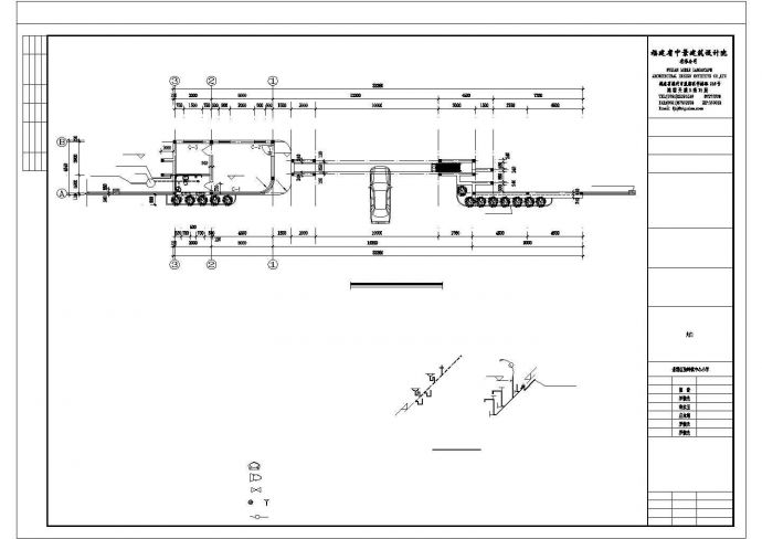 某小学框架建筑结构设计施工CAD图纸_图1