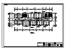 某市四层新建教学楼电气施工cad图(含动力，照明设计)_图1