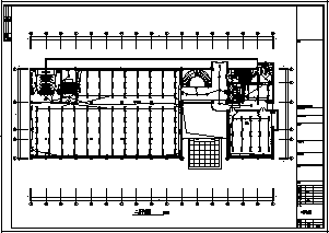 某市八层商住办公大楼电气施工cad图(含低压配电，照明，防雷接地系统设计)-图二