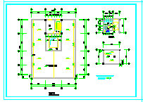 小型旅馆浴室综合楼建筑设计图_图1