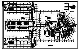 某市地上七层带地下二层中学高级示范综合教学楼电气施工cad图(含消防设计)_图1