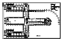 某市地上七层带地下二层中学高级示范综合教学楼电气施工cad图(含消防设计)-图二