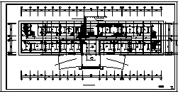 某市四层商场办公楼电气施工cad图(含照明，弱电设计)-图二