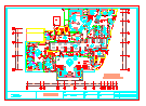 休闲会所装修设计CAD图纸整套_图1