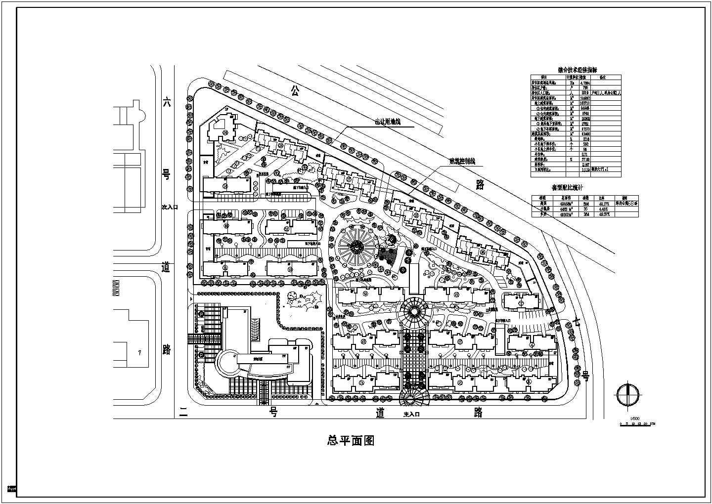 124012平米小区规划设计图