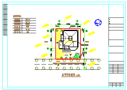 [安徽]三层小型别墅建筑cad图纸（含效果图）_图1