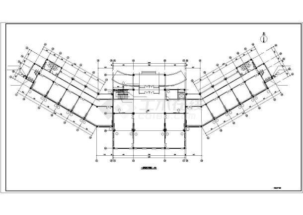 【山东】某三层办公楼采暖系统设计CAD施工图-图二