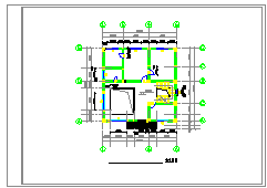 某全套别墅建筑结构设计CAD施工图纸-图一