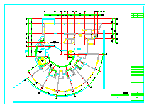 某地幼儿园建筑设计CAD全图-图二