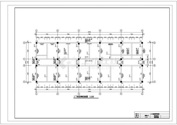 4119平米七层框架办公楼毕业设计（计算书、部分建筑、结构图纸）-图二