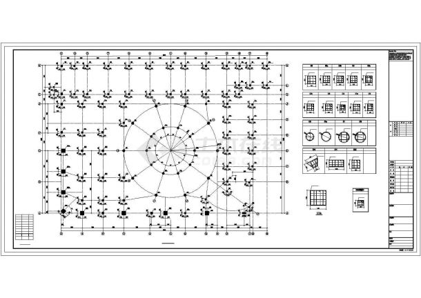 某行政高层办公楼建筑设计施工CAD图纸-图二