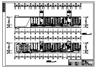 某地上四层带地下一层中学学校教学楼电气施工cad图(含照明设计)-图二