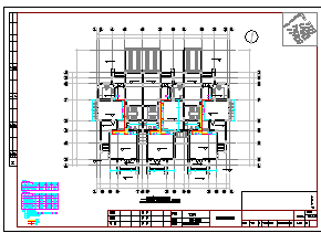 某商城整套中央空调系统cad平面设计图_图1