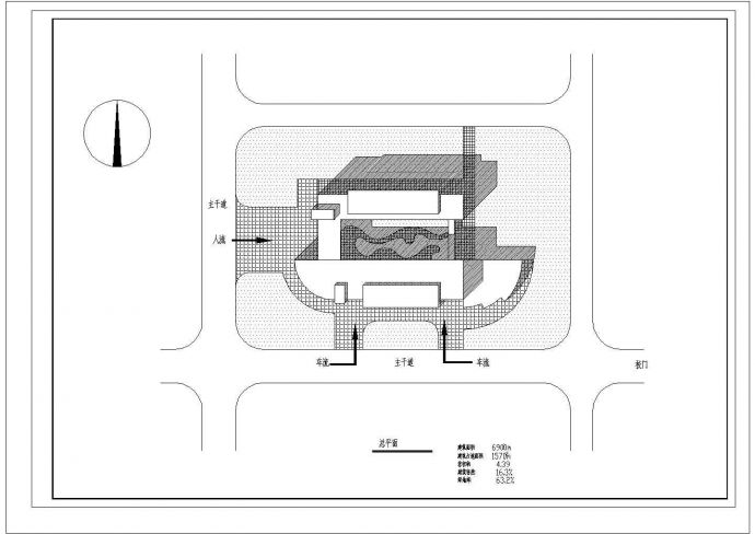 金山小学设计建筑设计施工图_图1