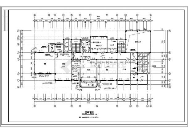 精品幼儿园 CAD建筑设计施工图-图一