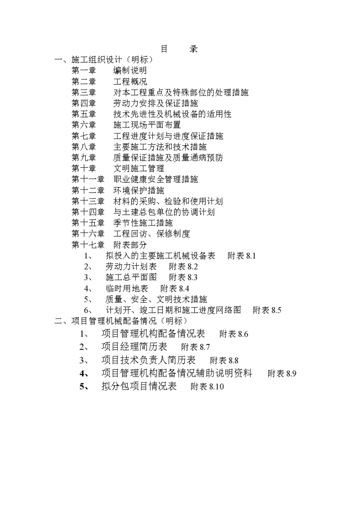 杭州某高层写字楼装饰工程施工组织设计方案-图一