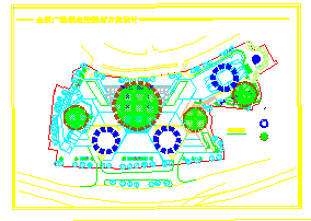 重庆金贸广场规划设计方案施工图-图二