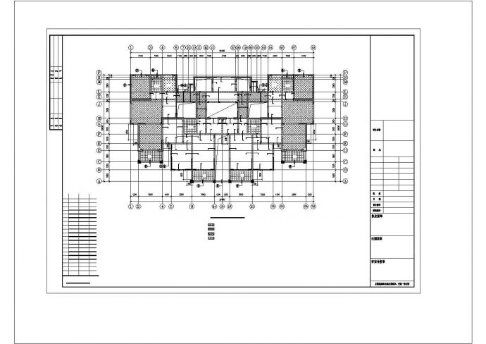 某剪力墙结构高层建筑设计施工CAD图纸_图1