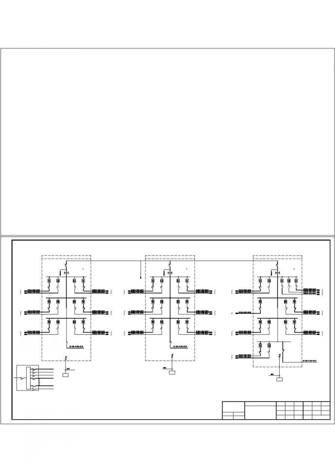 五层住宅楼电气设计方案图_图1