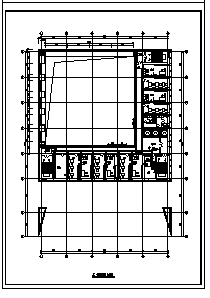 某市八层带地下二层综合楼全套电气施工cad图(含弱电设计)-图二