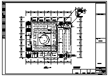 某二层学校食堂电气施工cad图(含照明，弱电，消防设计)_图1