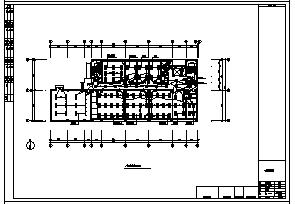 某三层带地下室超净实验楼电气施工cad图(含电力，照明设计)-图一