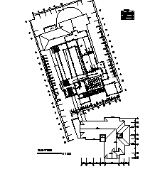 某四层劳技实验楼电气施工cad图(含弱电设计)-图二