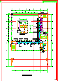 某市办公大楼空调系统施工设计cad图纸_图1