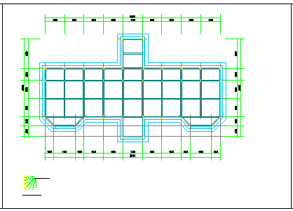 某市办公大楼cad结构设计工程图纸_图1