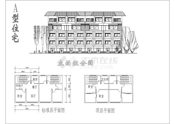 某高新技术开发区规划施工图-图一