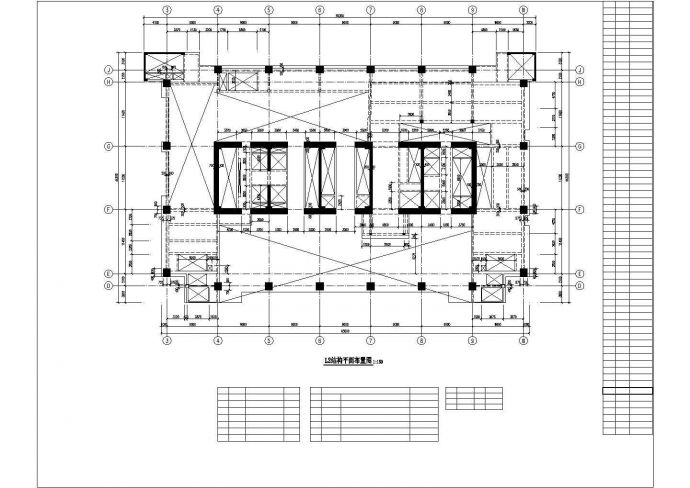 某框架结构超高层豪华大酒店建筑工程设计施工CAD图纸_图1