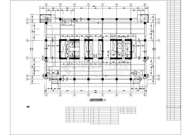 某框架结构超高层豪华大酒店建筑工程设计施工CAD图纸-图二