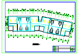 某市小区多层住宅楼CAD施工电气设计图纸-图二