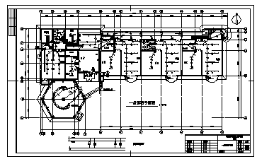 某市二层行政中心住宅区幼儿园电气施工cad图（含照明，插座，弱电设计）-图一