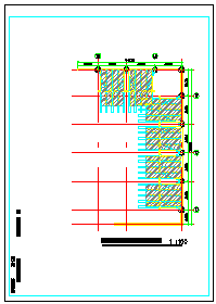 某现代餐厅整套施工CAD设计图纸_图1