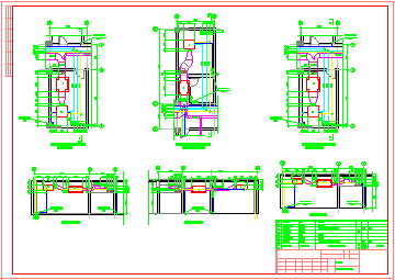 某行政办公大楼风冷热泵系统设计cad施工图_图1