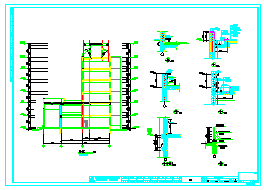 宁波市某厂房办公大楼全套建筑CAD设计图纸-图一