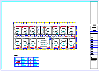 棋牌城室内装修cad平面布置设计施工图_图1