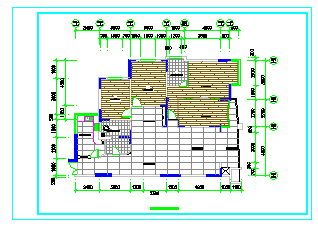 住宅楼全套CAD装修施工图-图一