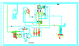 燃煤蒸汽锅炉详细cad施工设计方案图纸-图二
