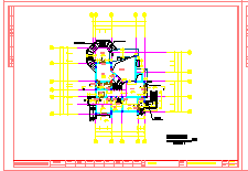 坡地别墅装修方案设计CAD施工图-图二