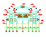 某农村三层别墅建筑设计CAD施工图_图1