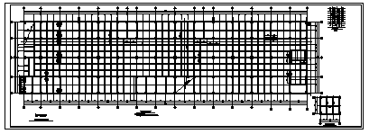某二层框架结构影院地下车库改造加固施工cad图_影院地下车库施工-图一